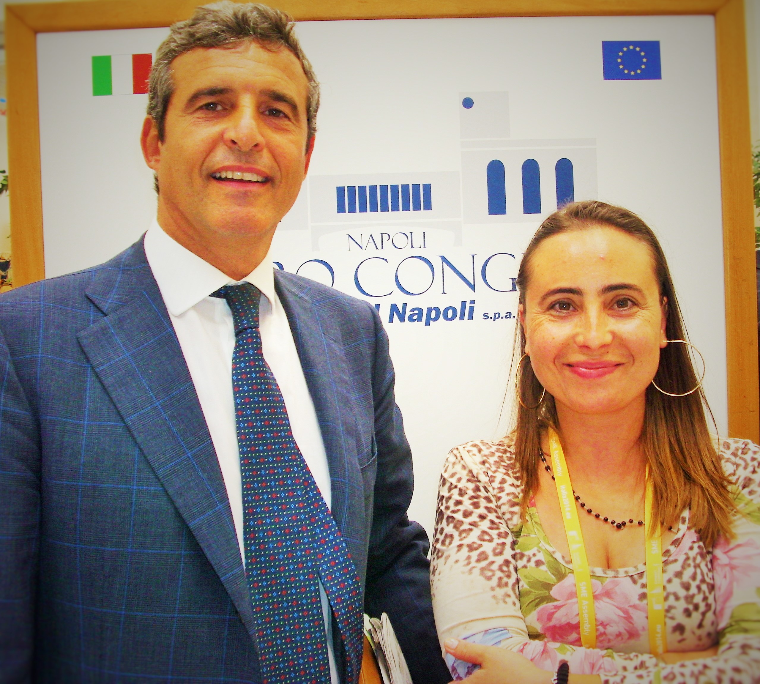 Riccardo Monti Chiara Masini European SMEs Assembly (4)