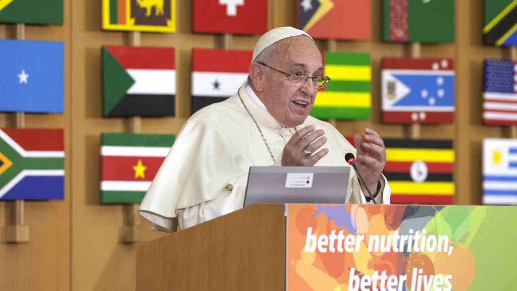 Papa Francesco alla Fao