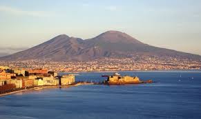 Napoli golfo  e Vesuvio